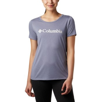 Columbia T-Shirt Dames, Lava Lake II Paars, 64RHOZUXG